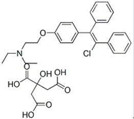 Clomphid ضد استروژن استروئیدها پودر خام Clomiphine Citrate